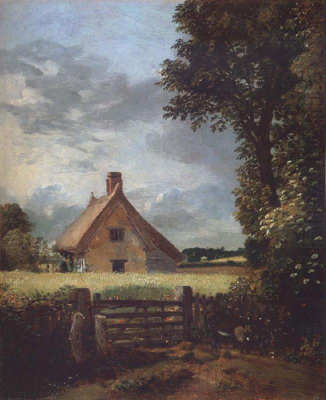 John Constable A cottage in a cornfield china oil painting image